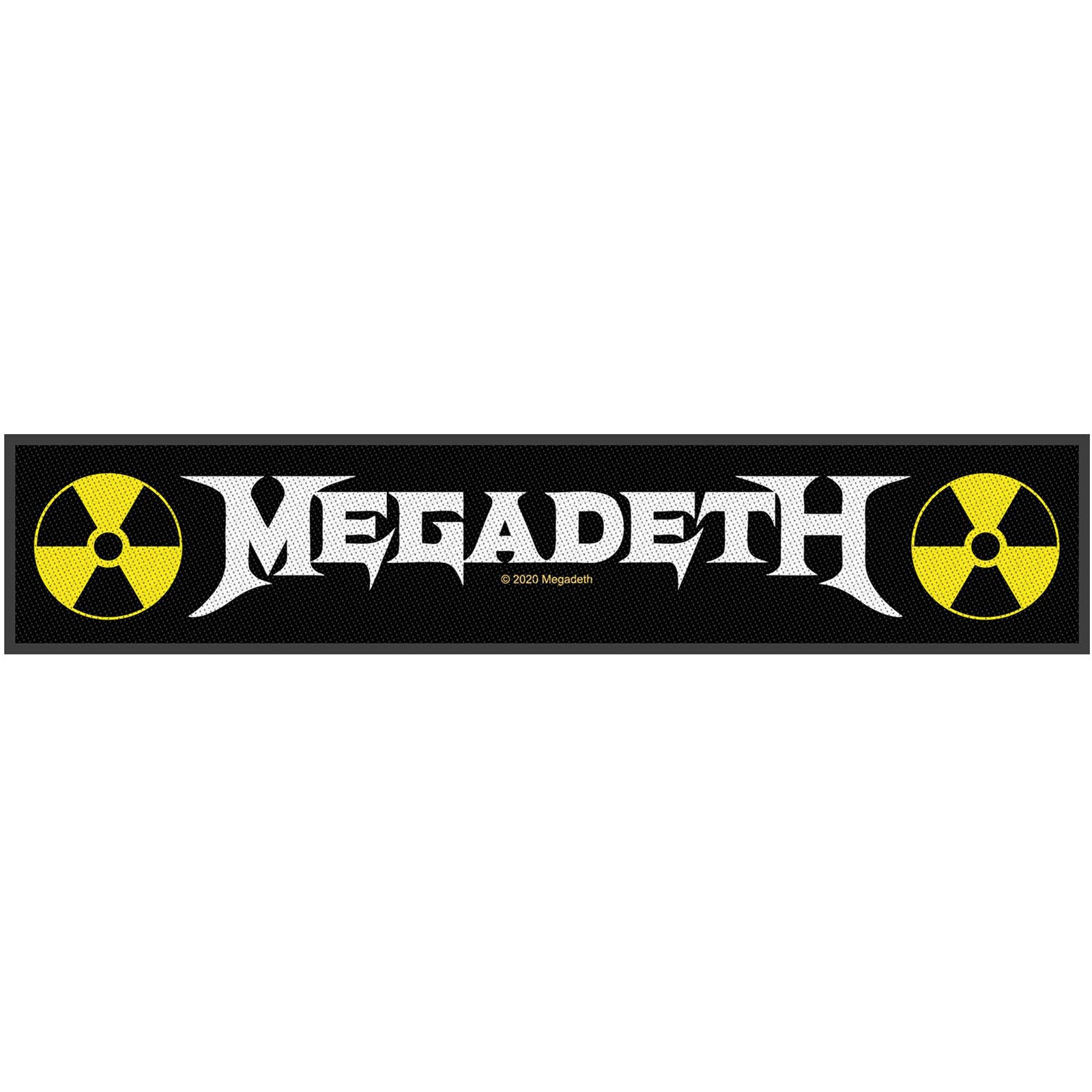 Megadeth Super Strip Patch: Logo (Loose)
