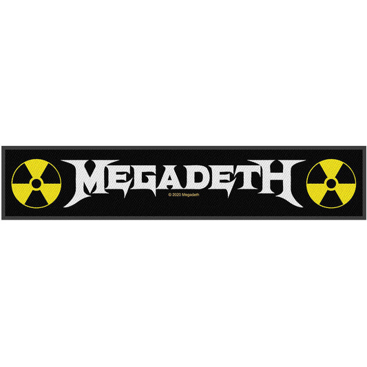 Megadeth Super Strip Patch: Logo (Loose)