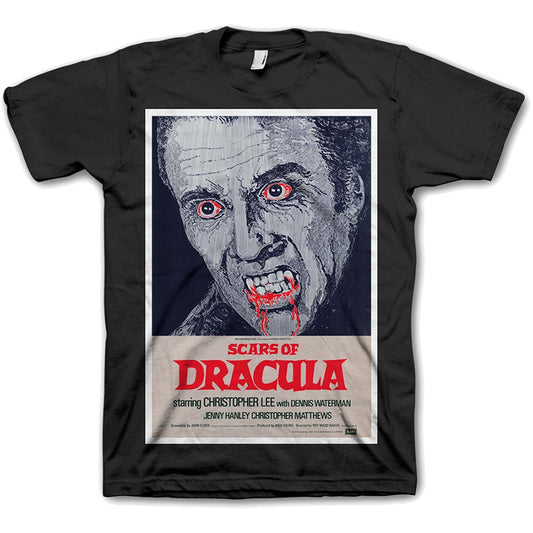 StudioCanal Unisex T-Shirt: Scars of Dracula (Small)