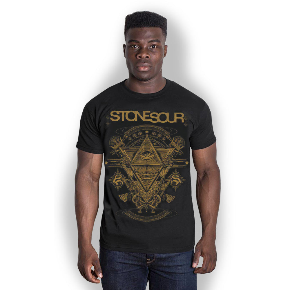 Stone Sour Unisex T-Shirt: Pyramid