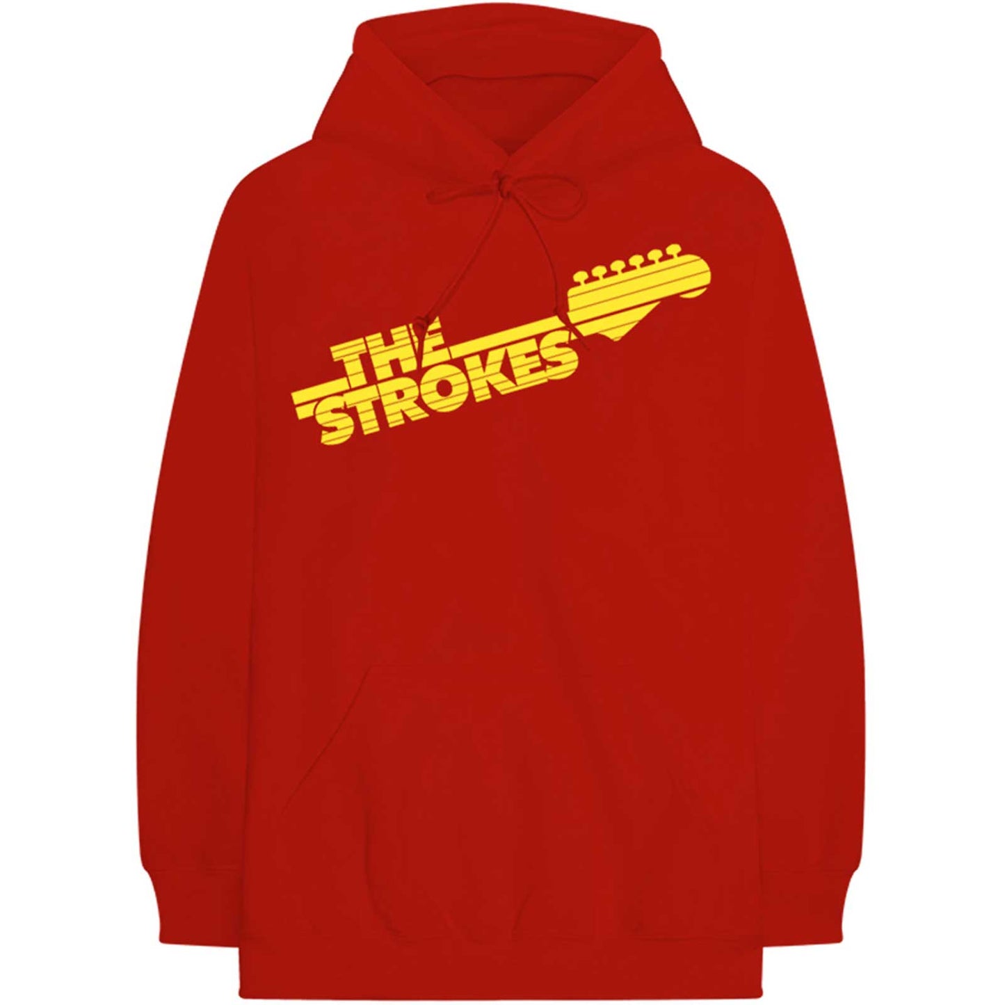 The Strokes Unisex Pullover Hoodie: Guitar Fret Logo