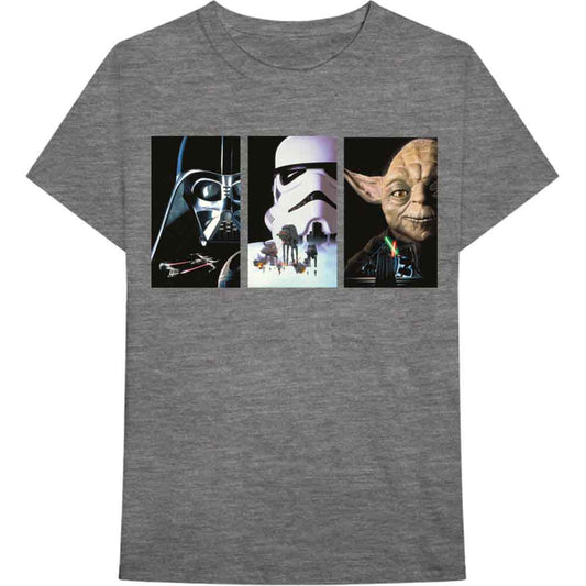 Star Wars Unisex T-Shirt: Tri VHS Art (XX-Large)