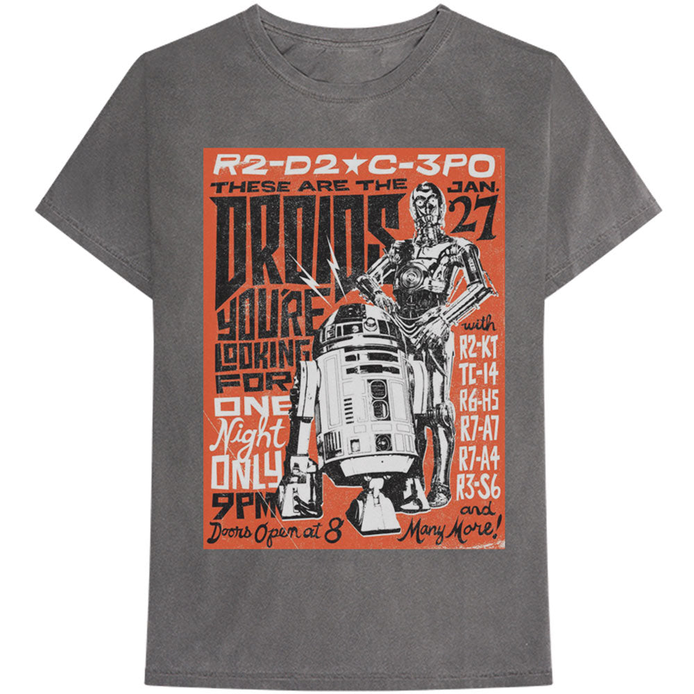 Star Wars Unisex T-Shirt: Droids Rock