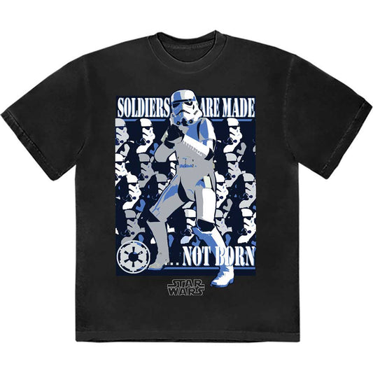 Star Wars Unisex T-Shirt: Soldiers Are Made