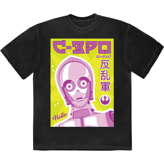 Star Wars Unisex T-Shirt: C-3PO Japanese