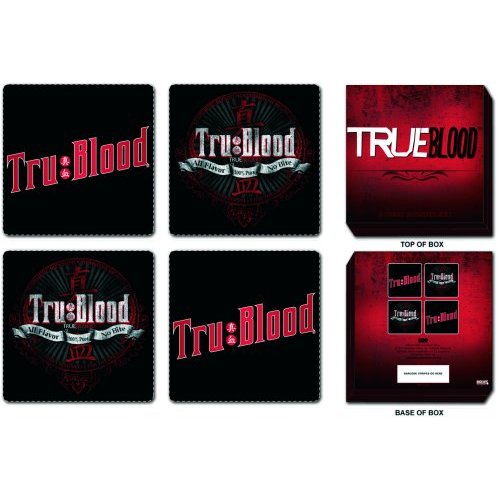 True Blood Coaster Set: Mixed