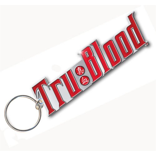 True Blood Keychain: Drink Logo (Enamel In-fill)