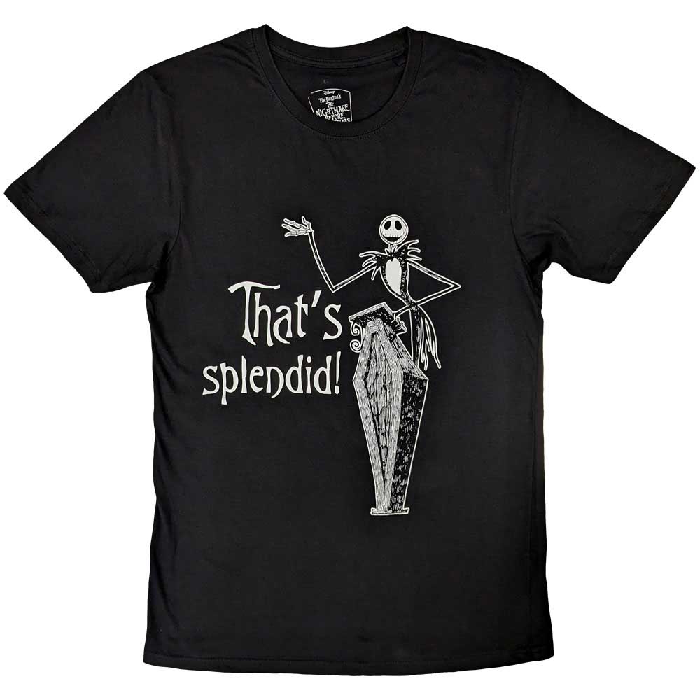 Disney Unisex T-Shirt: The Nightmare Before Christmas Pumpkin King