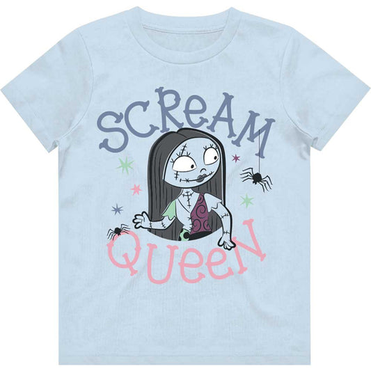 Disney Kids Girls T-Shirt: The Nightmare Before Christmas Scream Queen  
