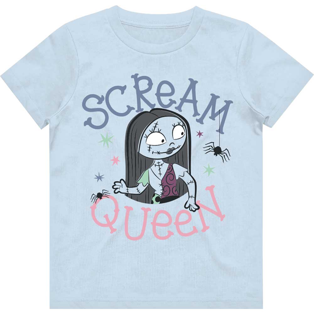 Disney Kids Girls T-Shirt: The Nightmare Before Christmas Scream Queen
