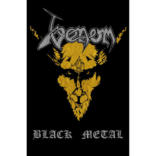 Venom Textile Poster: Black Metal