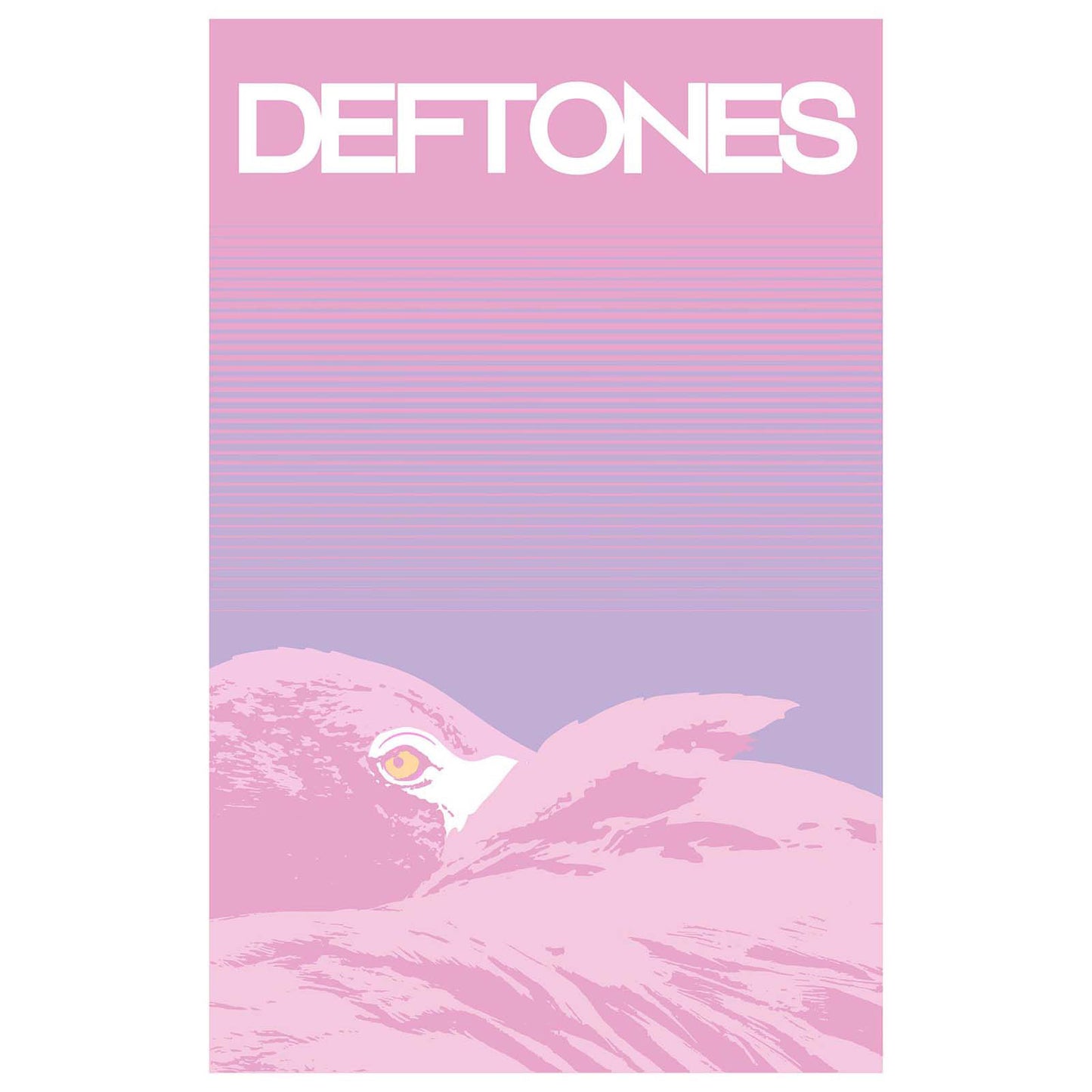 Deftones Textile Poster: Flamingo