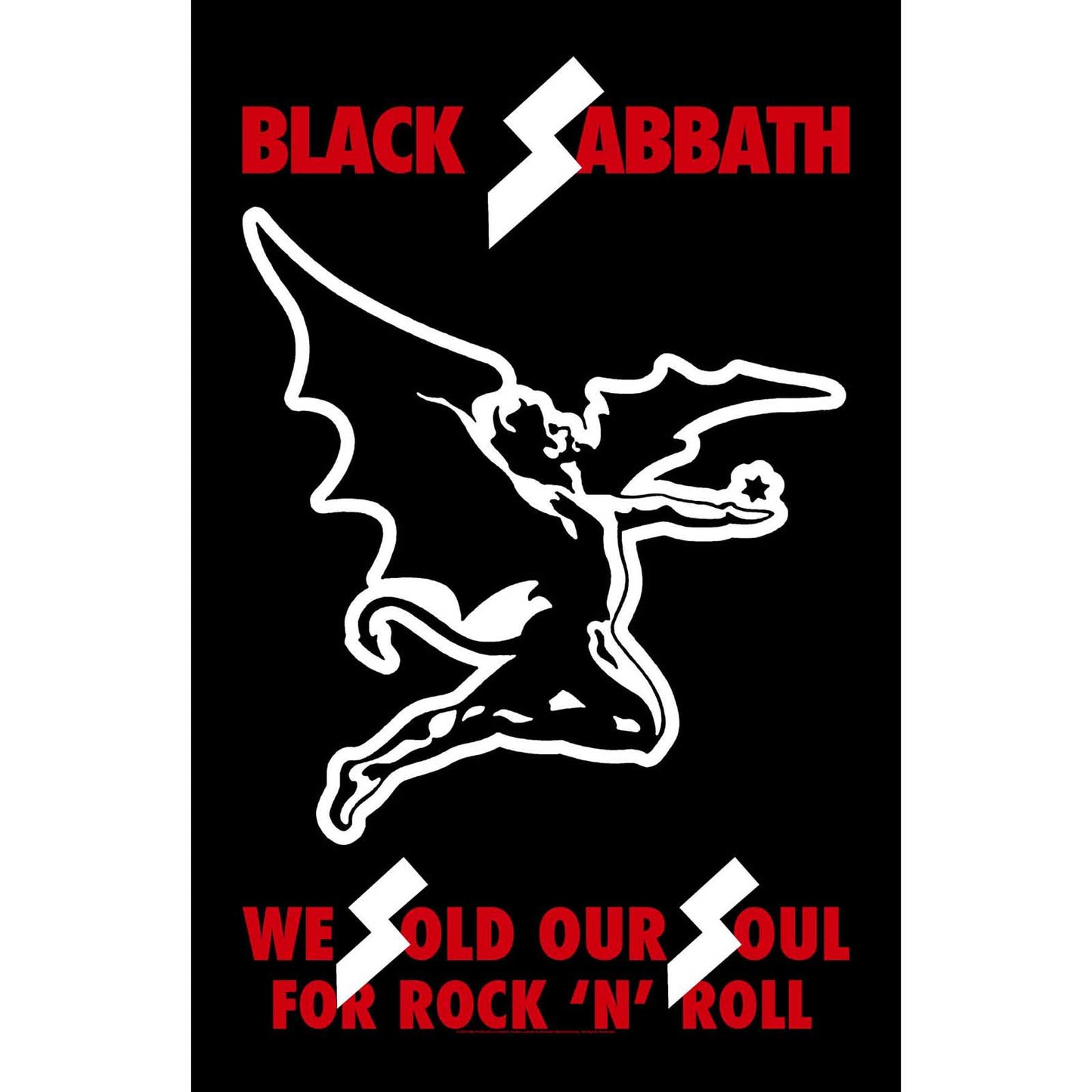 Black Sabbath Textile Poster: We Sold Our Souls