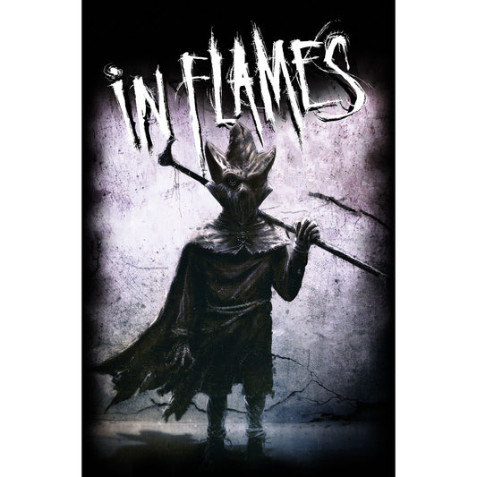 In Flames Textile Poster: I, The Mask