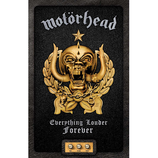 Motorhead Textile Poster: Everything Louder Forever