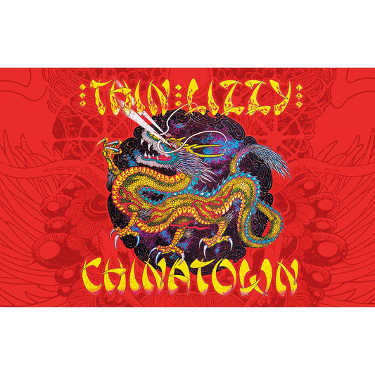Thin Lizzy Textile Poster: Chinatown