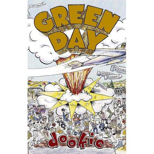 Green Day Textile Poster: Dookie