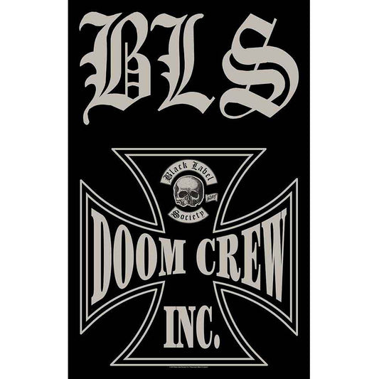 Black Label Society Textile Poster: Doom Crew
