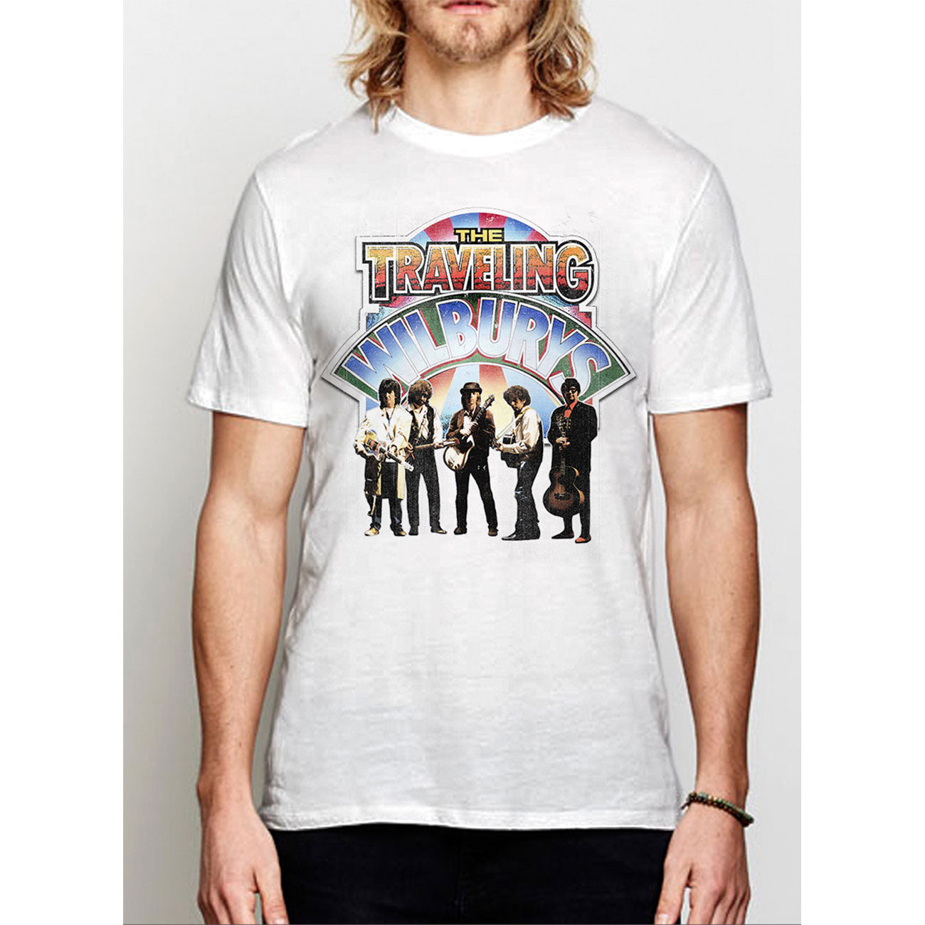 The Traveling Wilburys Unisex T-Shirt: Band Photo