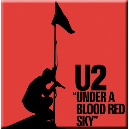 U2 Fridge Magnet: Under a Blood Red Sky