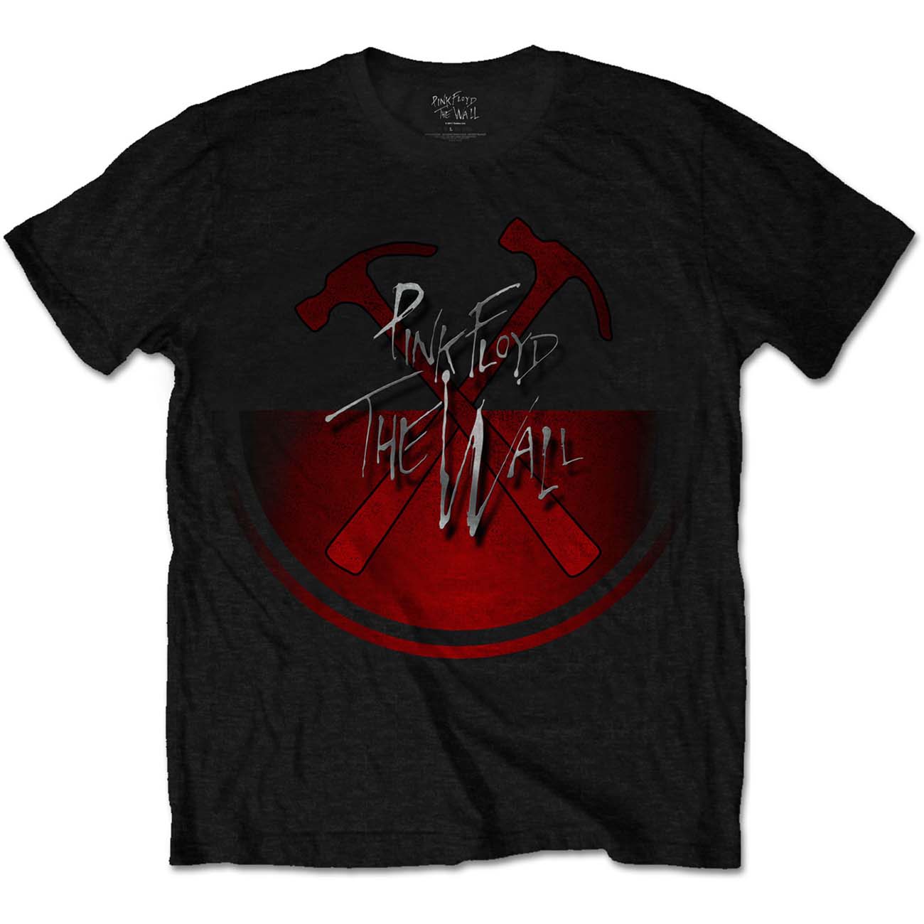 Pink Floyd Unisex T-Shirt: The Wall Oversized Hammers