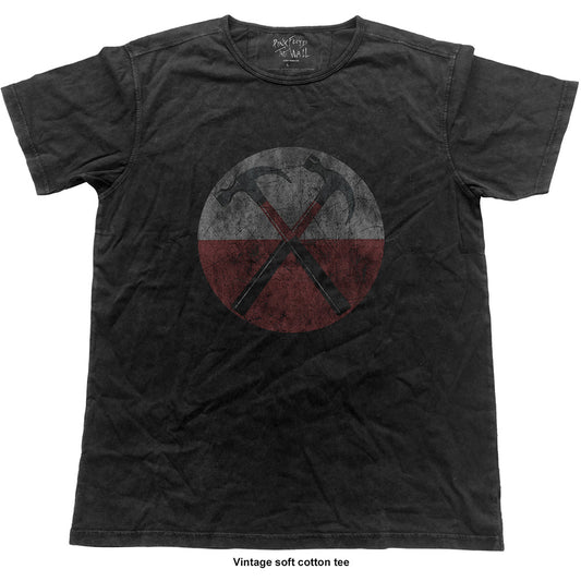 Pink Floyd Unisex Vintage T-Shirt: The Wall Hammers