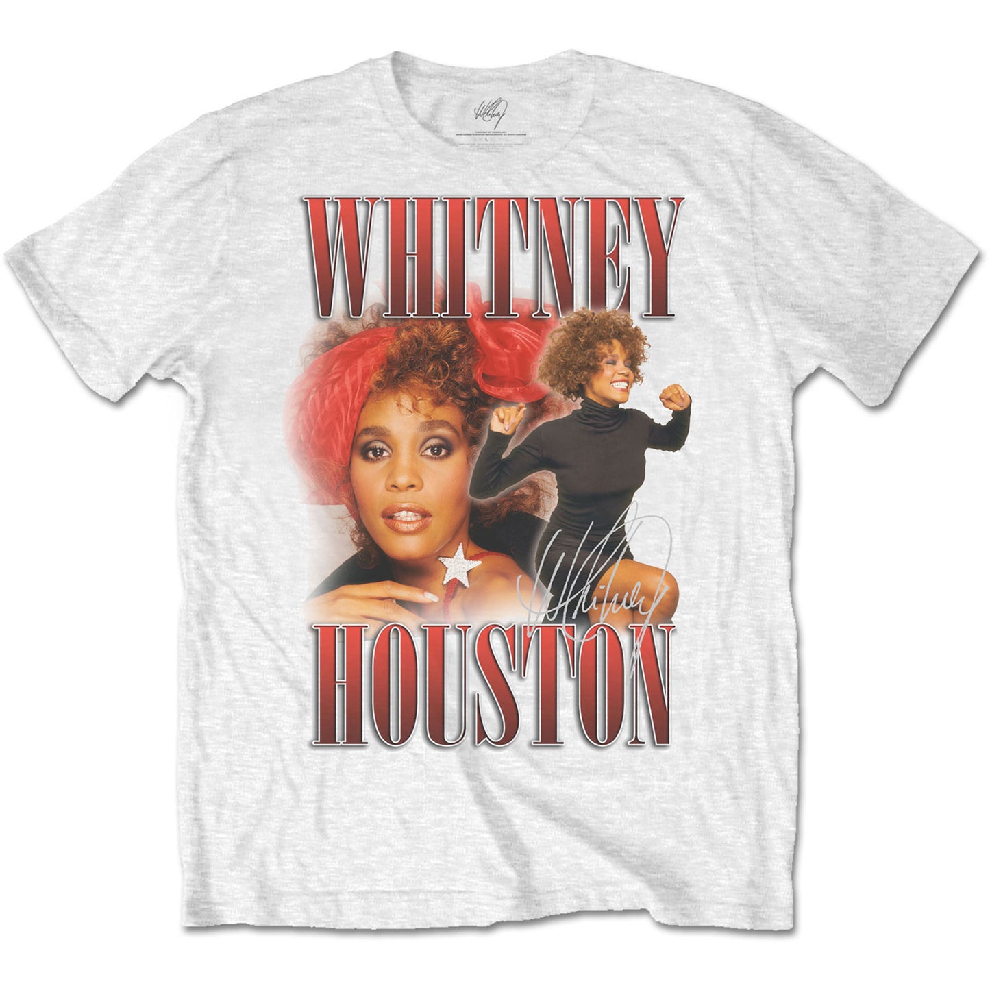 Whitney Houston Unisex T-Shirt: 90s Homage