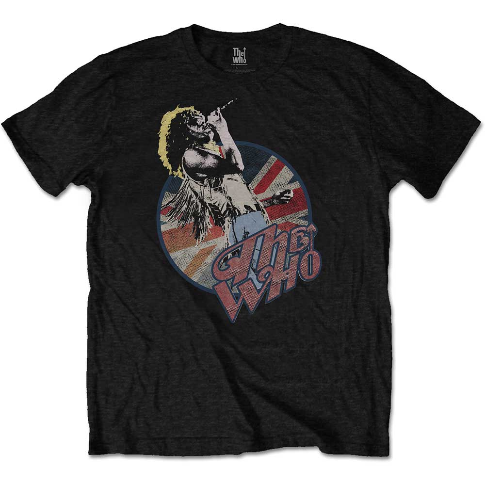 The Who Unisex T-Shirt: Roger Vintage Pose
