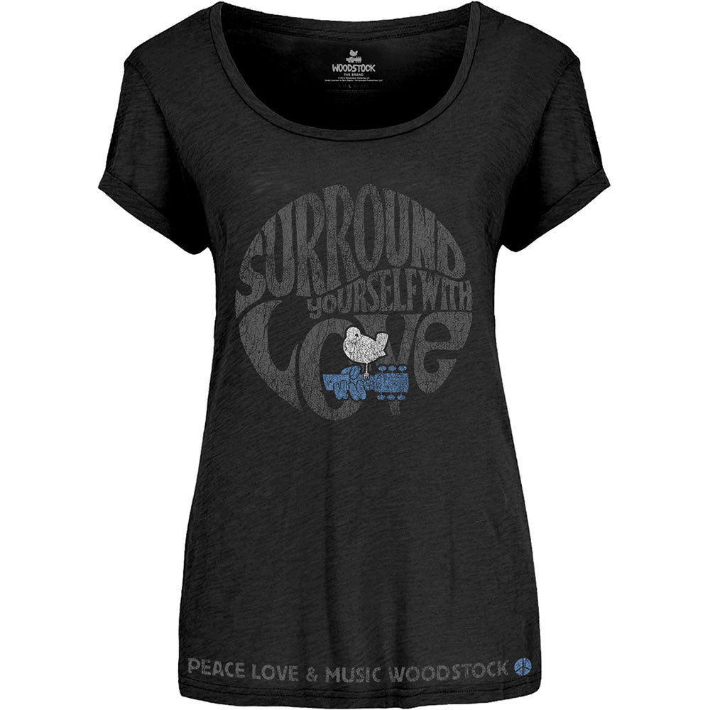 Woodstock Ladies T-Shirt: Surround Yourself