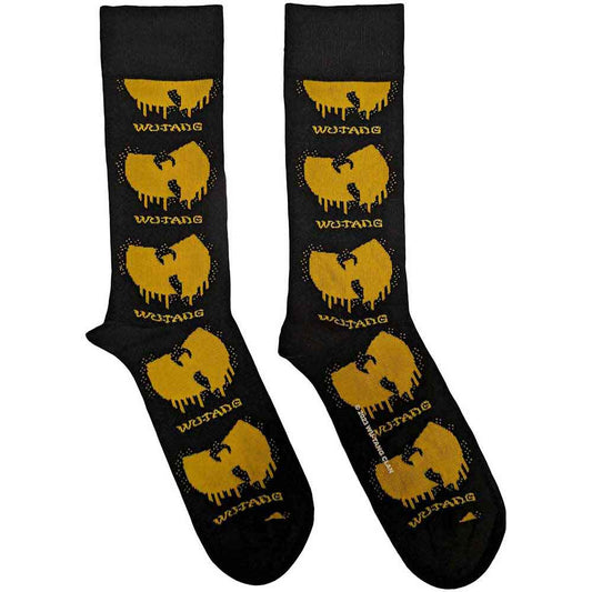 Wu-Tang Clan Unisex Ankle Socks: Dripping Logo (UK Size 7 - 11)