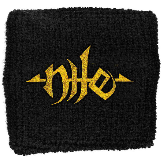 Nile Fabric Wristband: Gold Logo (Loose)