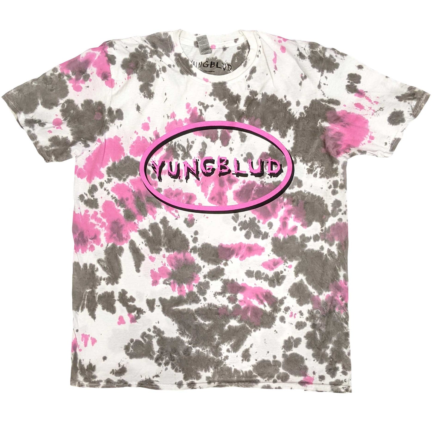 Yungblud Unisex T-Shirt: Scratch Logo Oval (Wash Collection)