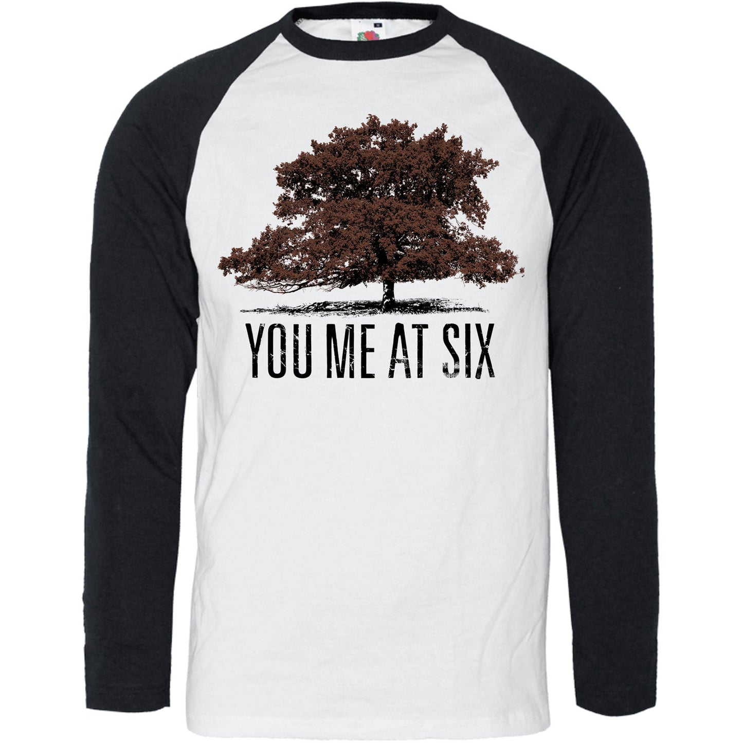 You Me At Six Unisex Raglan T-Shirt: Tree